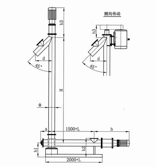 垂直螺旋輸送機原理