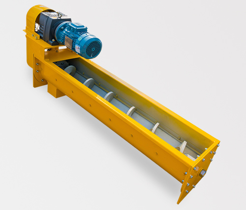 無軸設計，可輸送粘性（xìng）強、纏繞性物料