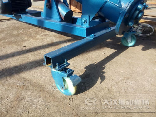 移動螺旋輸送機移動滑（huá）輪