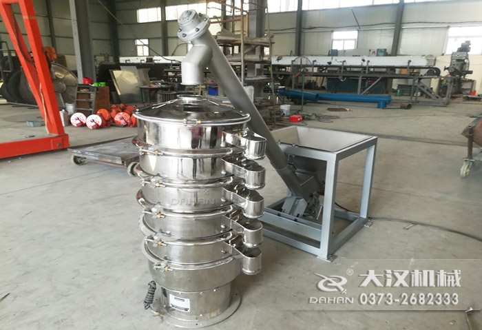 振動(dòng)篩配套螺旋輸送機