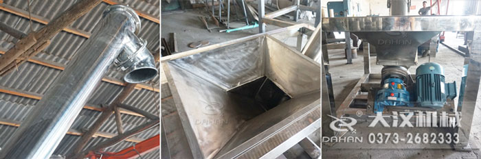 不鏽鋼螺旋輸送機細節